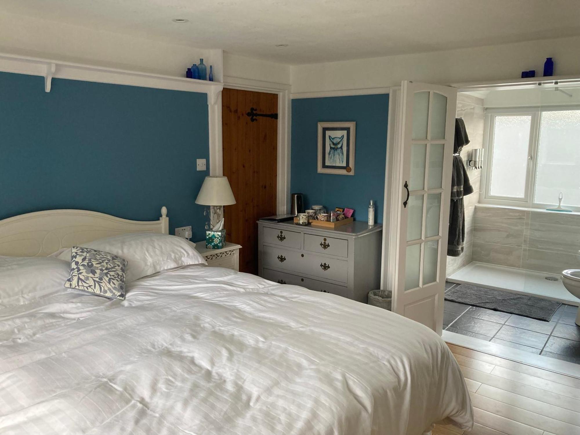 Higher Trenear Farm B&B Хелстън Стая снимка