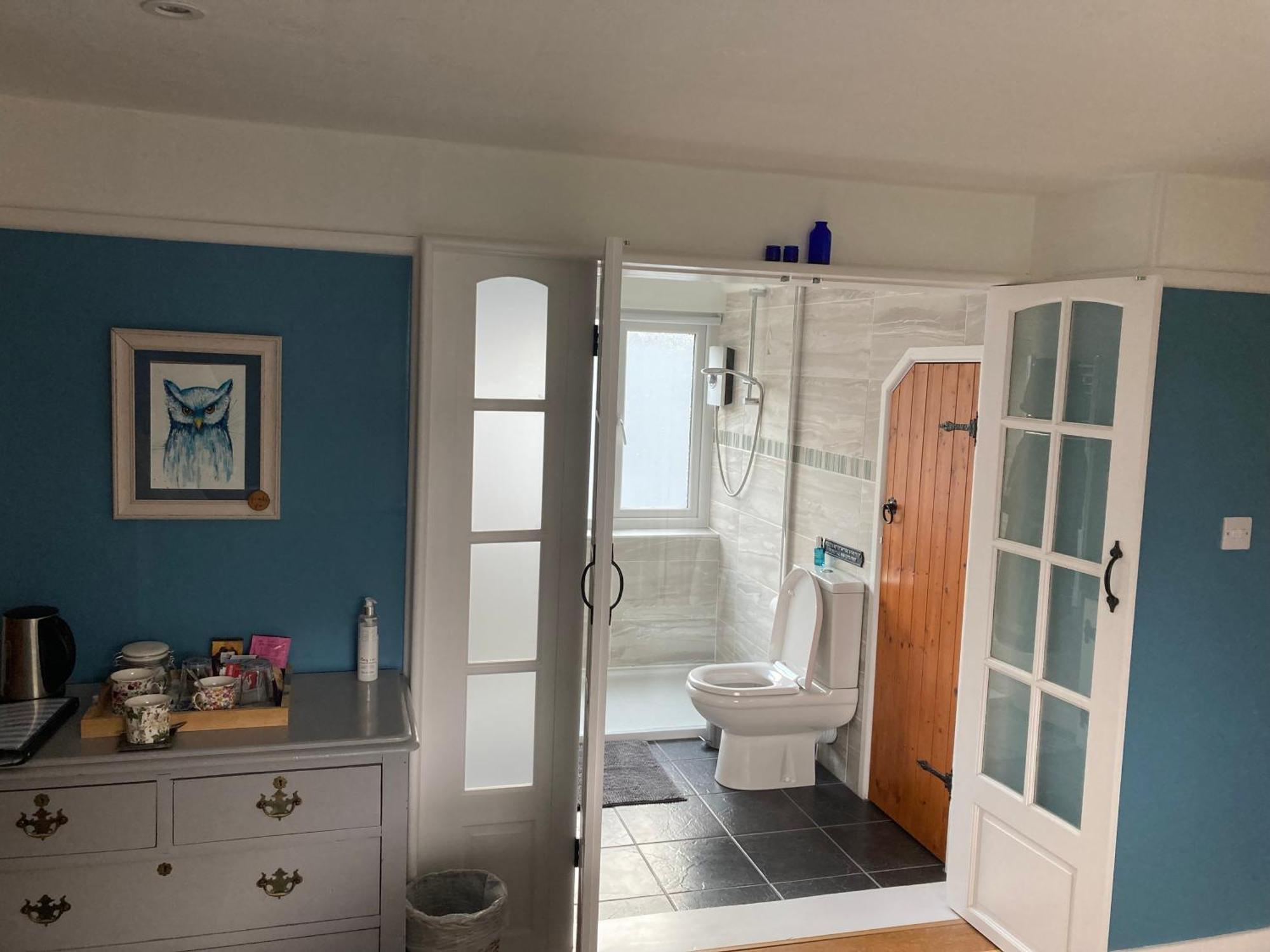 Higher Trenear Farm B&B Хелстън Стая снимка